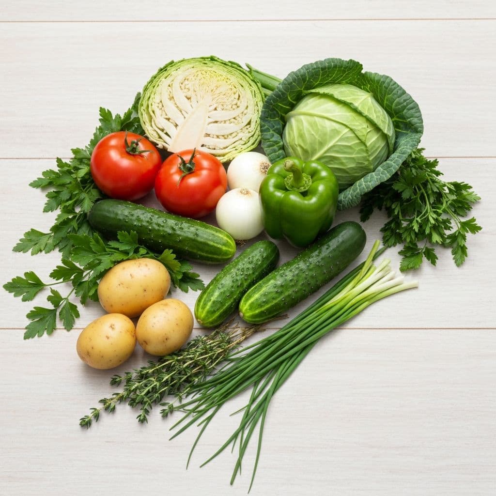 Овощи и зелень